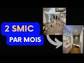  jai achet un immeuble de 7 appartements  2 smic par mois net