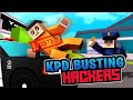 K.P.D BUSTING HACKERS (GONE WILD) | Krunker.io