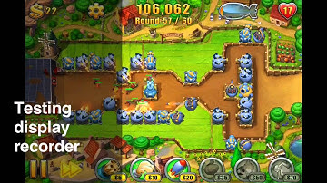 Iphone 4 display recorder test field runners 2