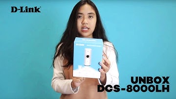 Unbox the most mini & compact D-Link IP Camera - DCS-8000LH