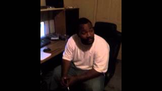 Tommy Wright III Having Real Talk With The Trauma Center Killaz in a Memphis studio
