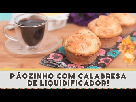 Pãozinho com Calabresa de Liquidificador - Receitas de Minuto #186