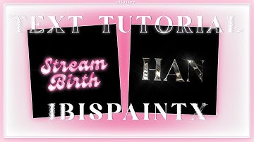 3D TEXT | Ibispaintx graphic design tutorial