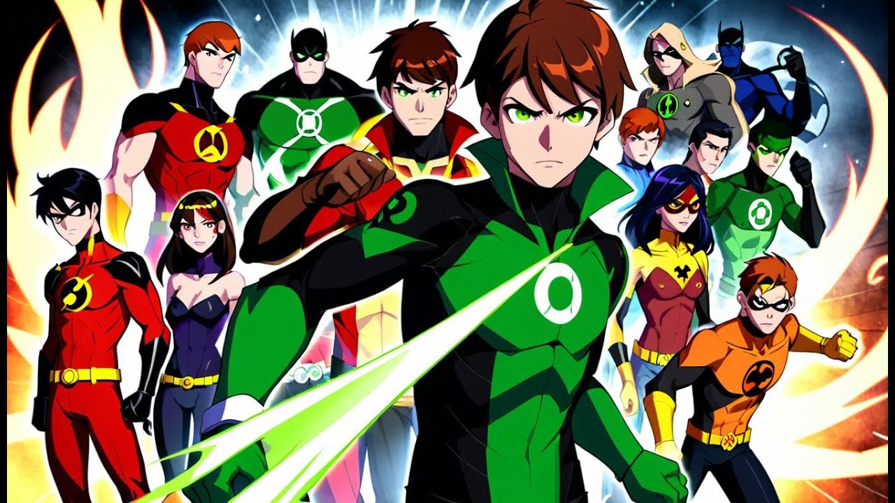 what if Ben 10 was in young justice part 1