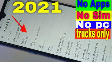 Symphony Z18 Google Acount Remove/symphony z18 frp bypass/z18 frp bypass/z18 unlock