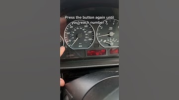 How to get a digital rev counter on your E46 for FREE! #shorts