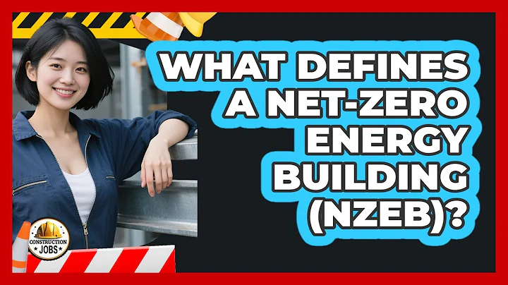 What Defines A Net-Zero Energy Building (NZEB)? - Construction Jobs