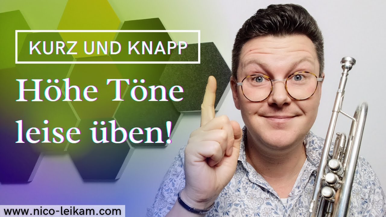 Einen Leisen Hohen Ton Von Sich Geben Hohe Töne leise üben! | Wie und warum? | Belastung der Lippe reduzieren