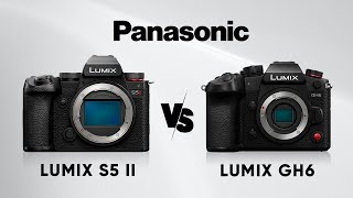 Panasonic Lumix S5 II vs GH6 - Full Frame or Micro Four Thirds?