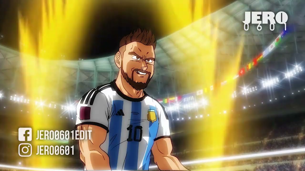 Argentina CAMPEON DEL MUNDO,  estilo DBZ