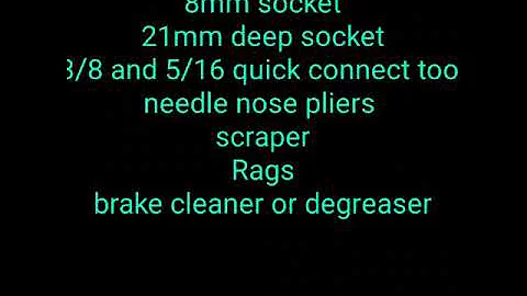 LS GEN3 KNOCK SENSOR REPLACEMENT