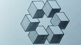 Gambar 3D Ilusi Optik Sangat Mudah Dan Sederhana Mans Art