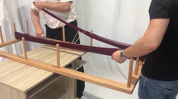 Warp instructions of the Garm B55 computer-assisted sample loom - 1