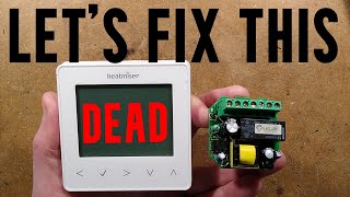 Fixing a dead digital thermostat