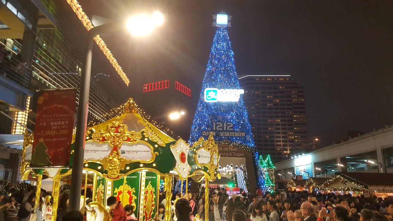 Taipei Christmas Market YouTube