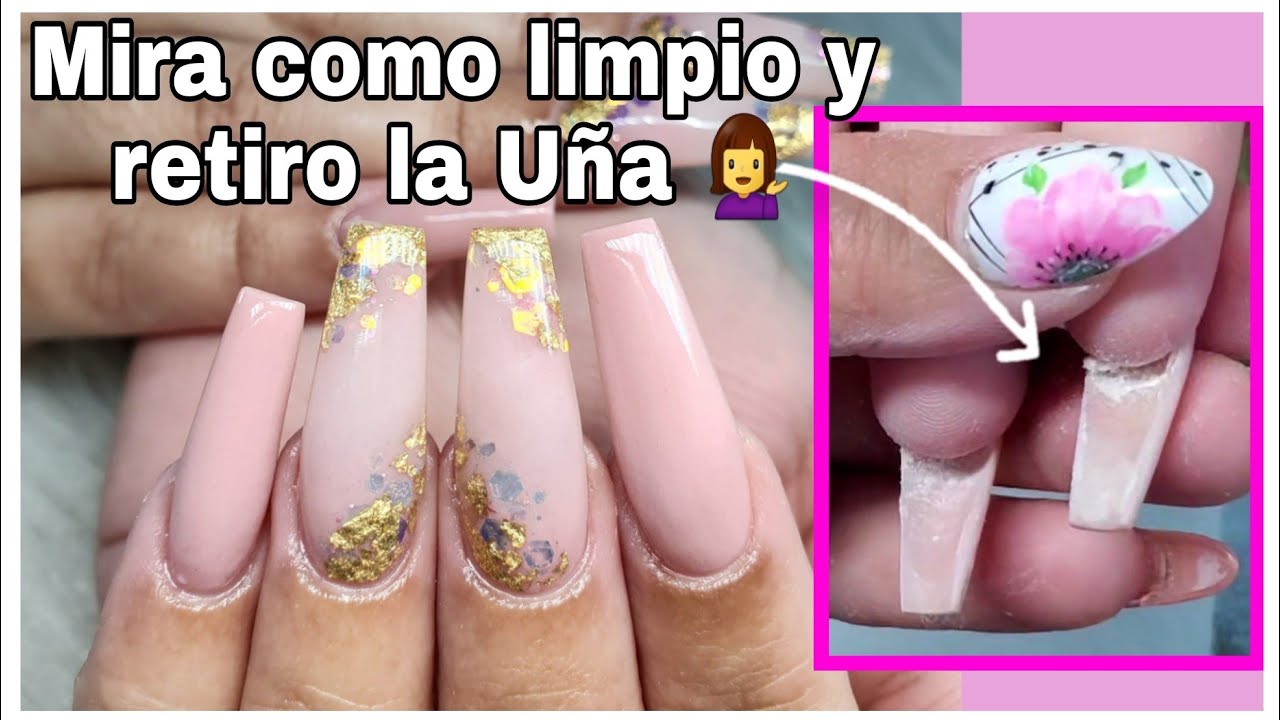 Uñas acrílicas Como limpiar y retirar la uña que crece por debajo 🧐💅 -  thptnganamst.edu.vn