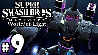 Super Smash Bros Ultimate - World of Light PART 9 - Galleom Boss Snake - Switch Gameplay Walkthrough