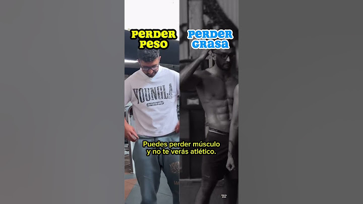 CUIDADO con ESTO al perder peso…