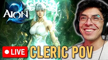 AION 2 🐸 CLERIC ENDGAME GAMEPLAY 🐸 ROAD TO 2000 GEAR SCORE