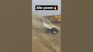 Suzuki alto power🔥 #suzuki #alto #car #speed #race #drift #trending #youtubeshorts #delhi #offroad