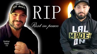 I LOST A GOOD FRIEND... R.I.P