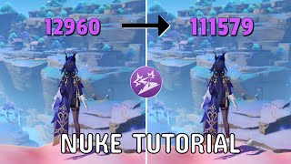 Clorinde 111K Dmg Nuke Tutorial - Genshin Impact