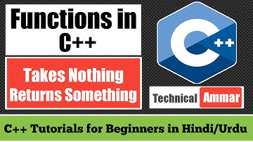 Functions in C++ Part-3 | Takes Nothing Returns Something | C++ Tutorials for Beginners #28
