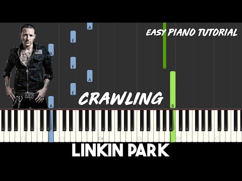 Crawling by Linkin Park (Easy Piano Tutorial)