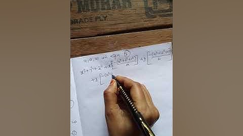 Equation of sphere passing through 4 points