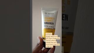 Sunscreen of Dr. Sheth #shorts  #sunscreens #skincareroutine #skincareproducts #shortsvideo#review