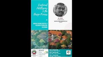 Emotional Intelligence & the Design Process || Ar. Vivek || Lecture Series 2020