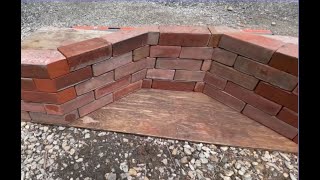 Rumford firebox build