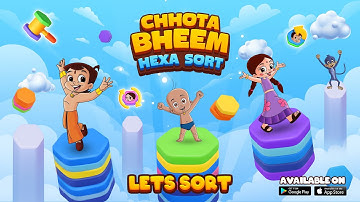 Chhota Bheem - Hexa Sort New Game Trailer | Download Now on Android and IOS