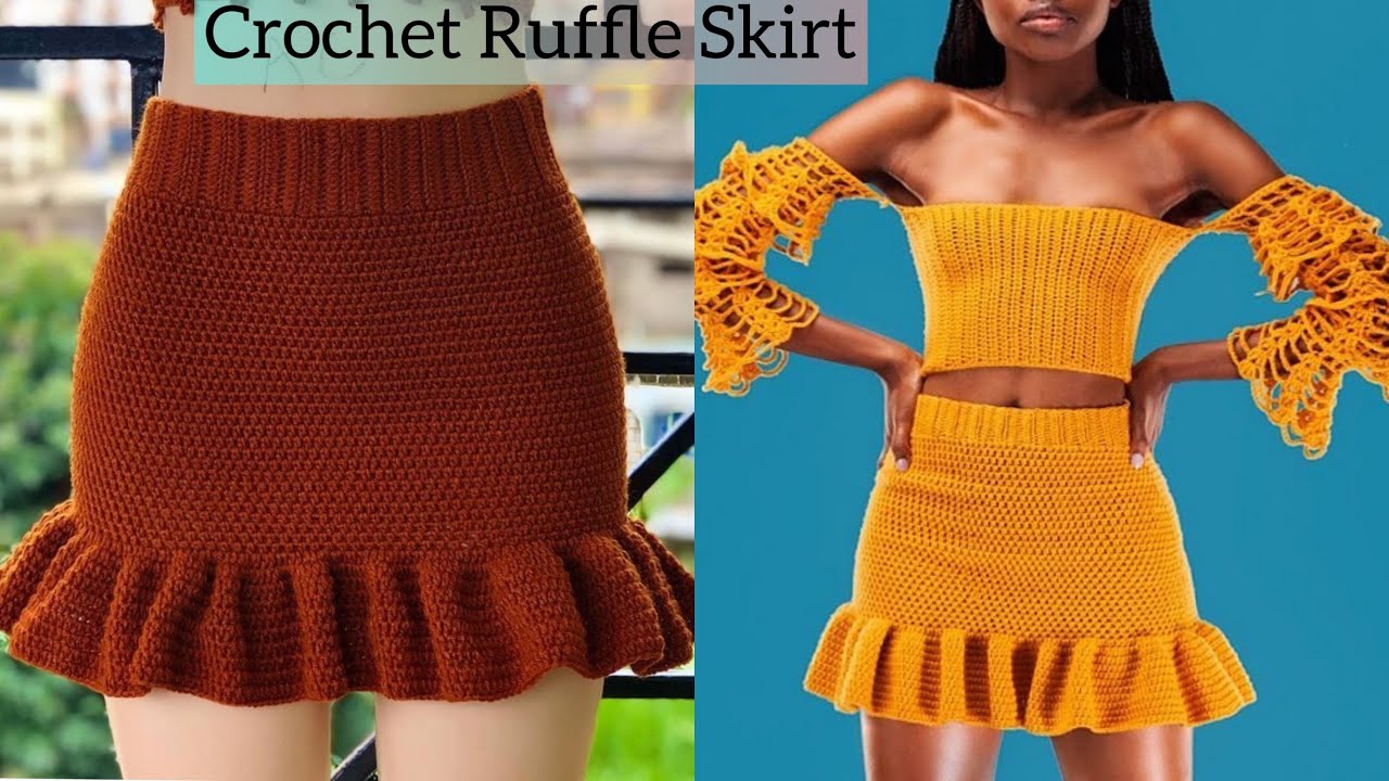 Crochet Baby Ruffle Skirt | AllFreeCrochet.com