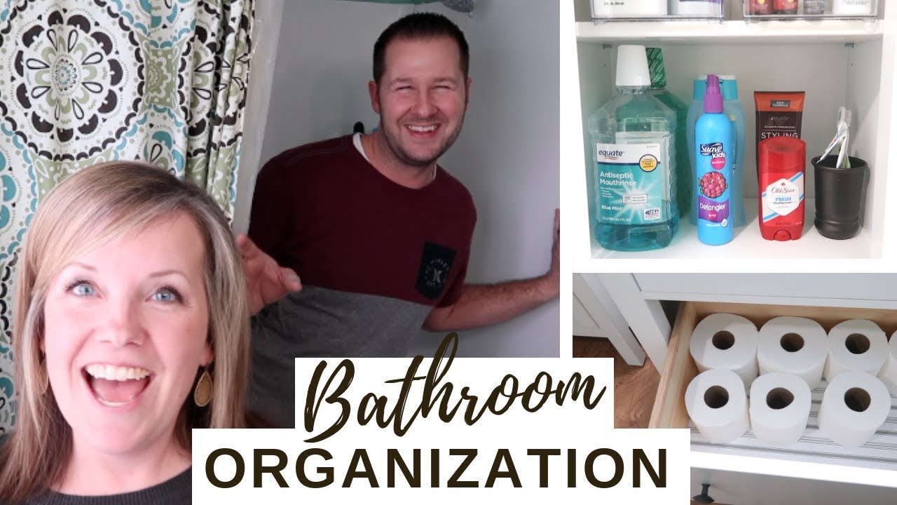 How to Organize a Small Bathroom on a Budget - Frugal Mom Eh!