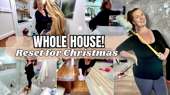 2 DAYS UNTIL CHRISTMAS! 🎄 Extreme Clean With Me 2025 | Whole House Deep Clean & Organize