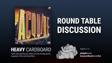 Round Table only - Acquire Round Table discussion by Heavy Cardboard