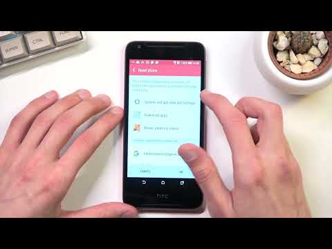 How to enter Hard Reset Via Settings on HTC Desire 628 / Factory reset on HTC Desire 628