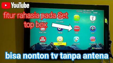 FITUR RAHASIA SET TOP BOX MATRIX BISA NONTON TV DIGITAL TANPA ANTENA #tvdigital #stb