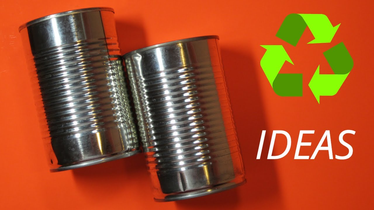 HOW TO MAKE BEAUTIFUL PEN & PENCIL HOLDERS FROM RECYCLED TIN CANS ✂️♻️