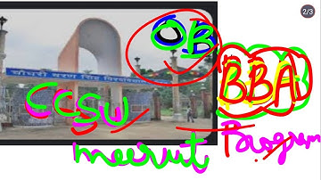 😱😱 Previous year question paper of bba program   organizational behavior  / ccsu  1st semester😱😱🧐🧐