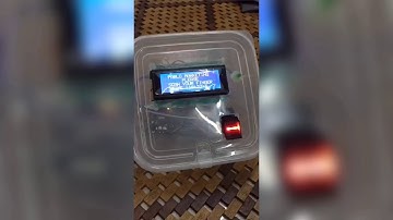 FINAL YEAR PROJECT 2020 (FINGERPRINT ATTENDANCE SYSTEM)