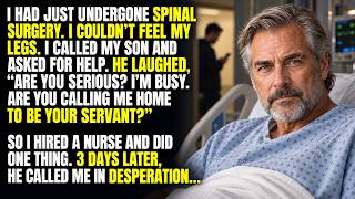 My Son Refused To Help Me After Spinal Surgery — So I Hired A Nurse And Did One Thing He Regretted