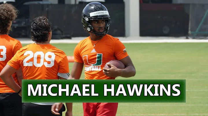 Allen (TX) 2024 QB Michael Hawkins at Miami Camp