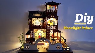 DIY Miniature Dollhouse KitㅣMoonlight Palaceㅣ달빛궁전ㅣ미니어처하우스ㅣ박소소(soso miniature)