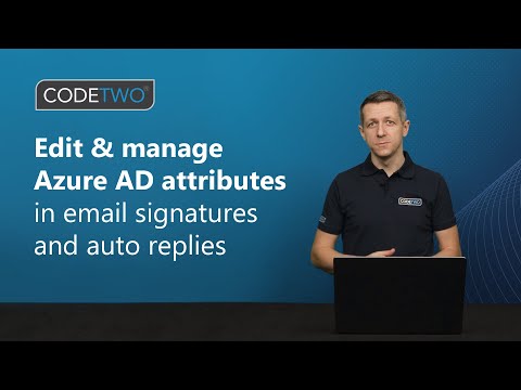 Manage & edit user information (Azure AD attributes) in email signatures