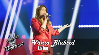 Vânia Blubird canta "Listen" en las Audiciones a Ciegas de La Voz Portugal 2019