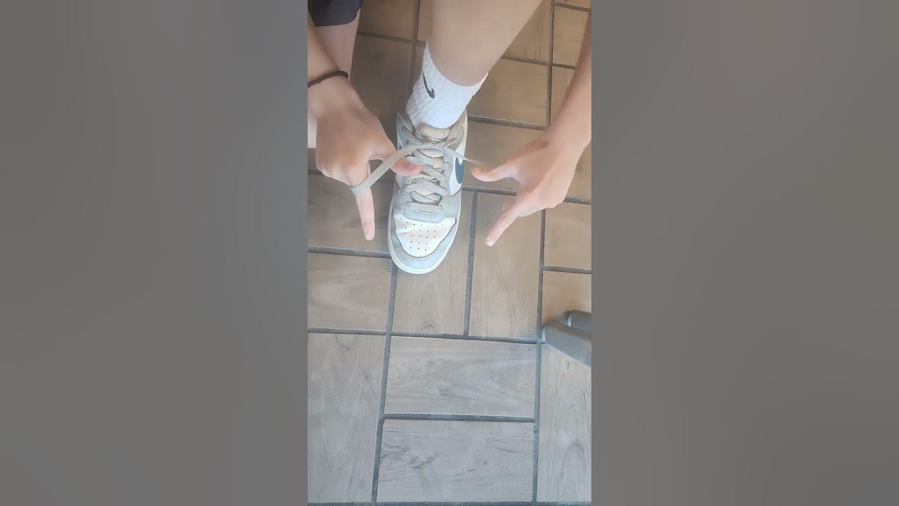 the fastest way to tie you shoe YouTube