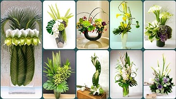 Best & outstanding Ikebana Japanese flower centre pec arrgmant #trending ideas 2025