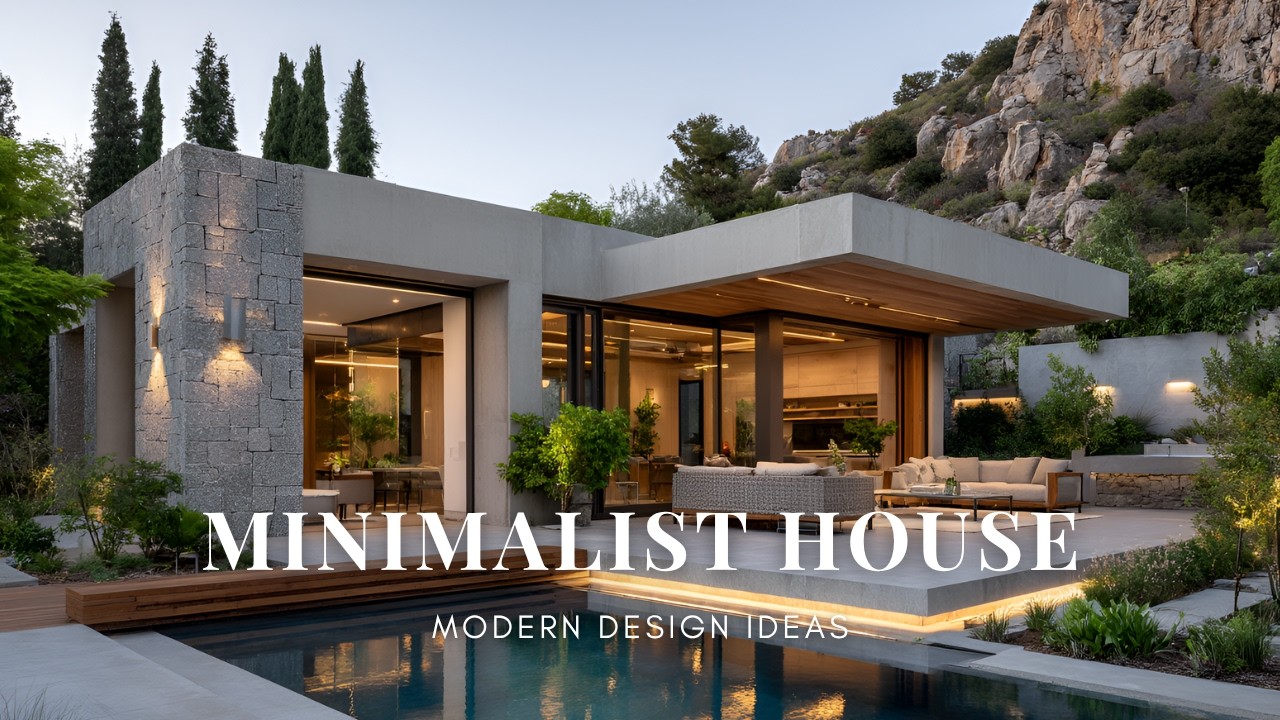 Minimalist Luxury Home Tour 2025 | Best Modern Design Ideas for Dream ...